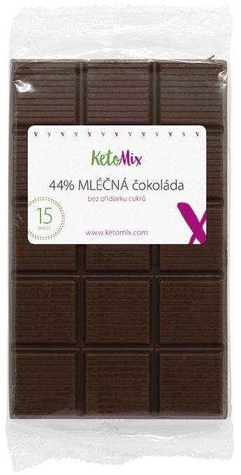 KetoMix 44 % Mliečna čokoláda 100 g Čokoláda