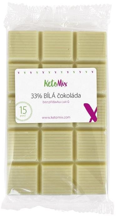 KetoMix 33 % Biela čokoláda 100 g Čokoláda
