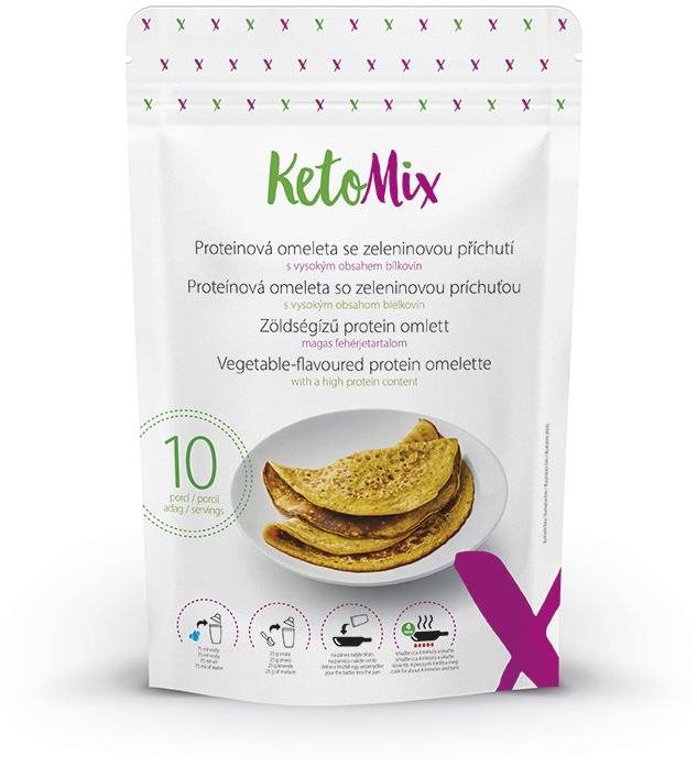 KetoMix Zöldségízű protein omlett, 10 adag Ketogén diéta