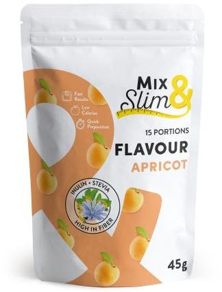 Mix & Slim Příchuť 45 g (15 porcí) - Meruňková příchuť Ketodieta
