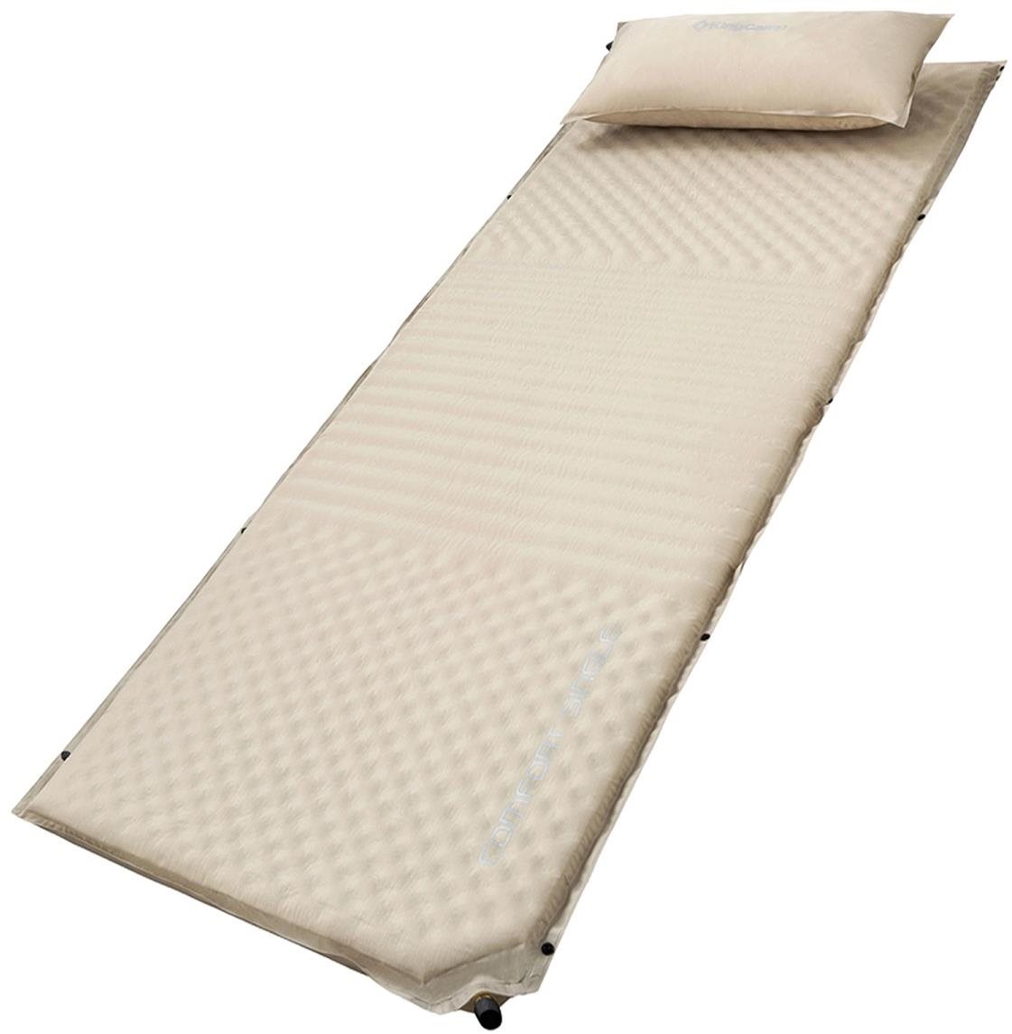 KING CAMP Samonafukovacia karimatka Comfort Single, béžová Karimatka