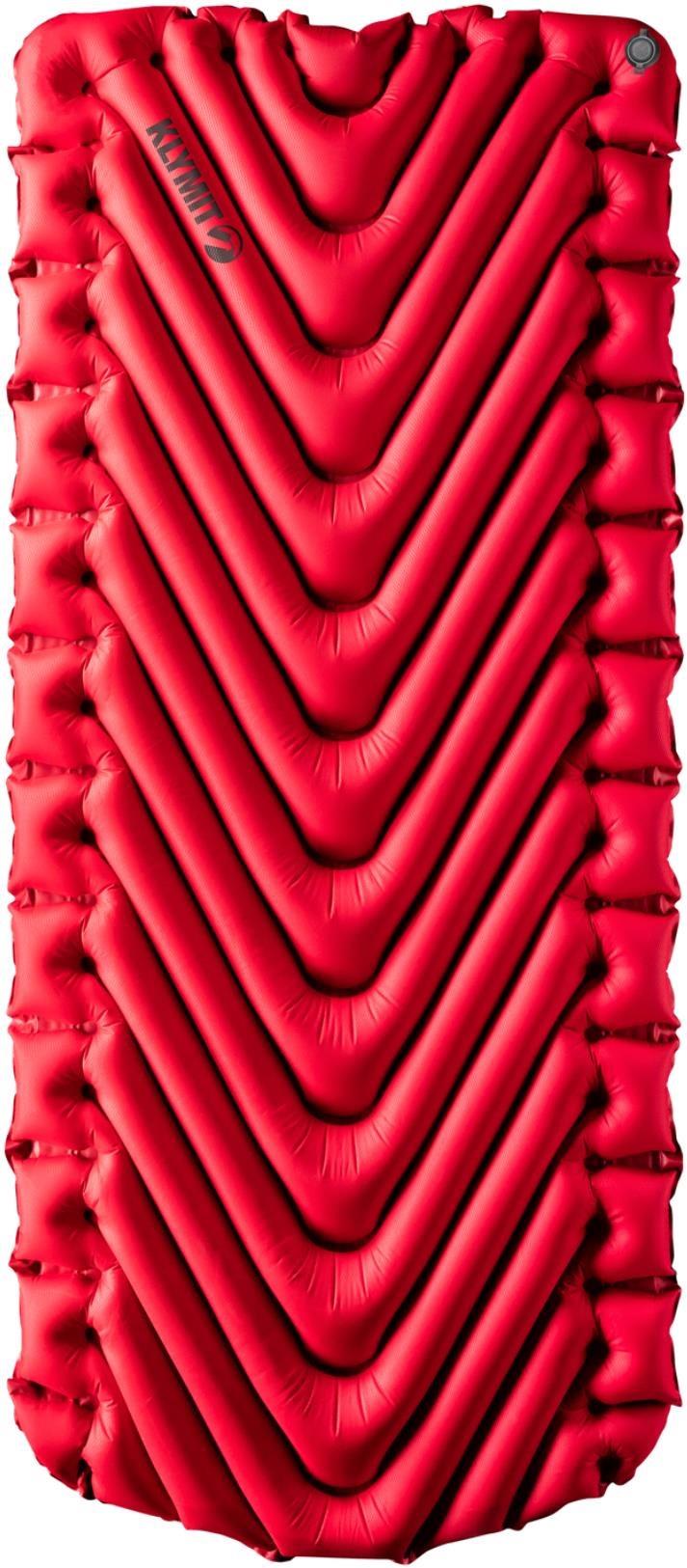 Klymit Insulated Static V Luxe Sleeping Pad – Red Karimatka