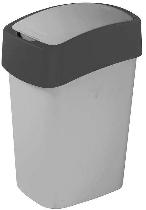 Flipbin Curver 10L szürke Szemetes