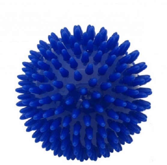 Kine-MAX Pro-Hedgehog Massage Ball  – modrá Masážna loptička