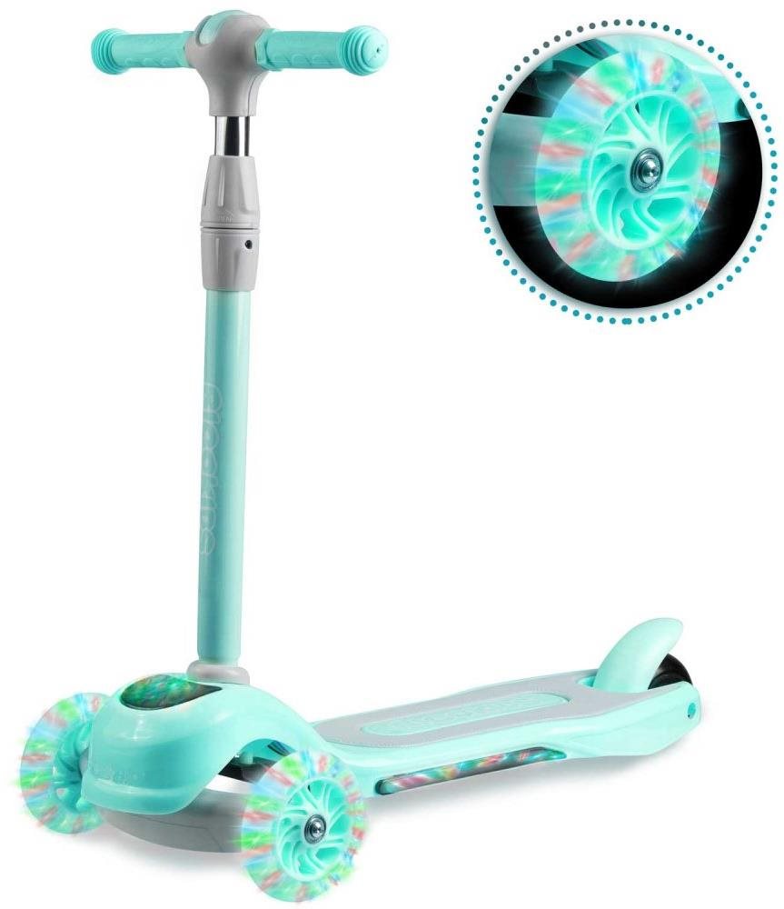 Ricokids Piko LED, mint Detská kolobežka