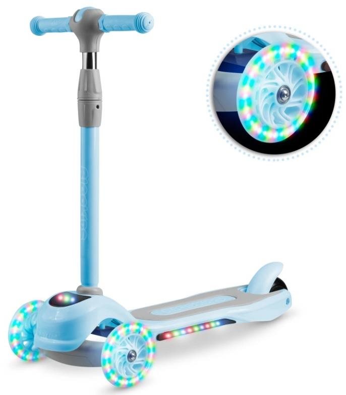 Ricokids Piko LED, modrá Detská kolobežka