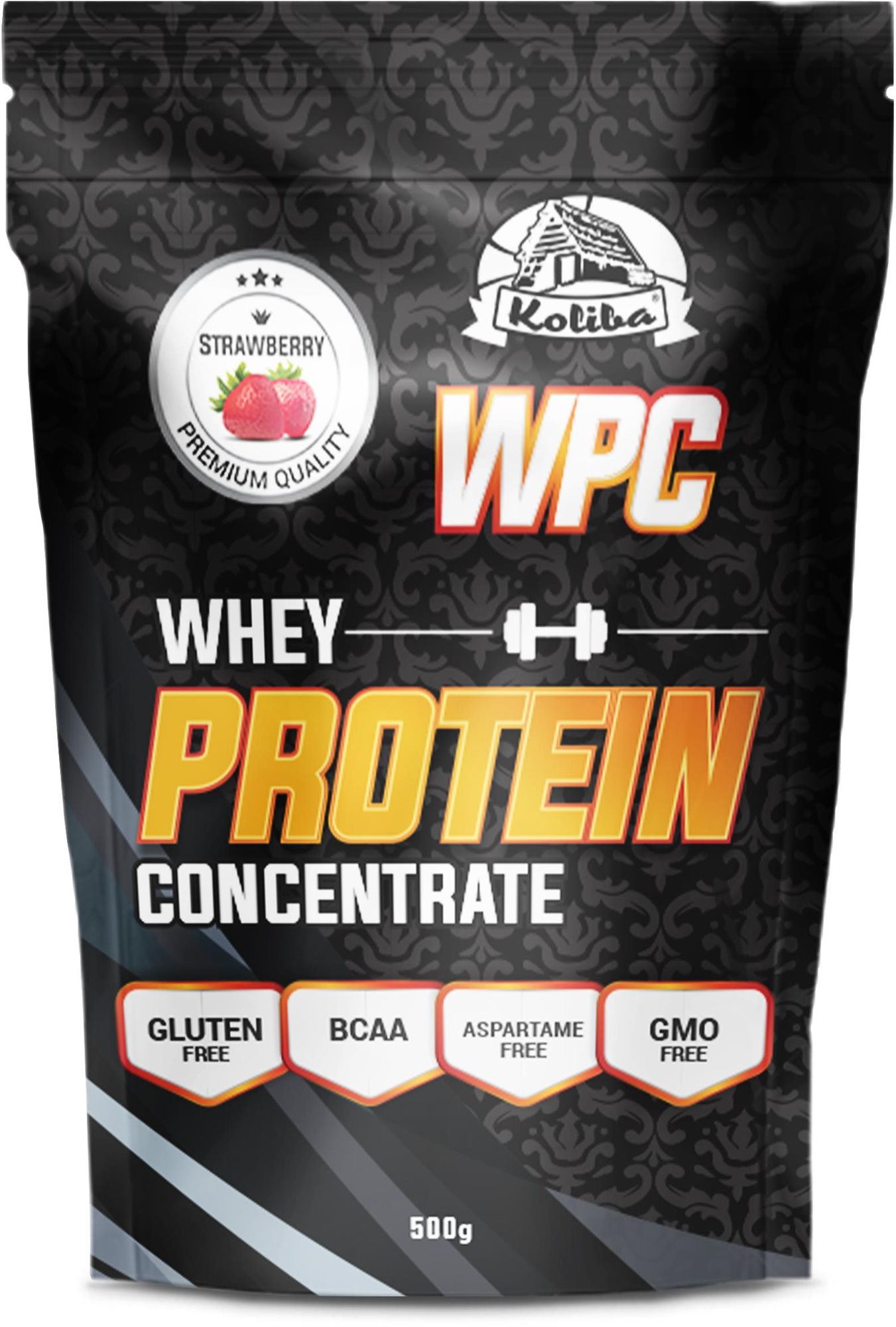Koliba WPC 1 kg, jahoda Proteín