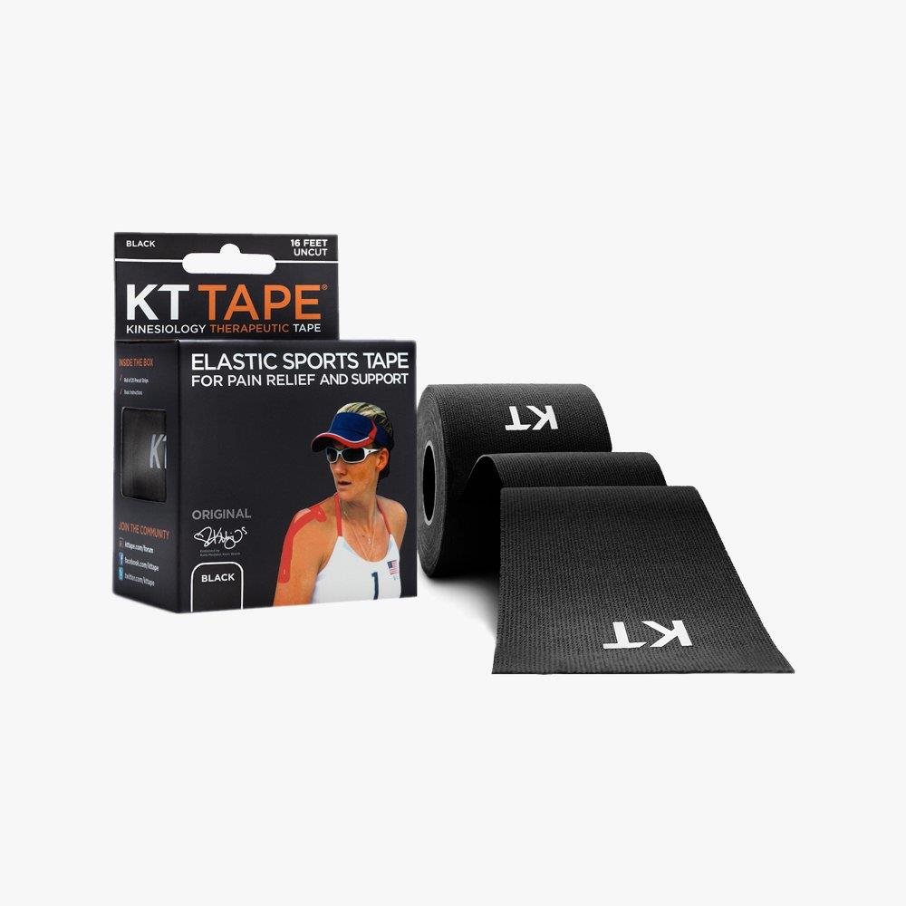 KT Tape® Original Cotton Uncut Black Tejp