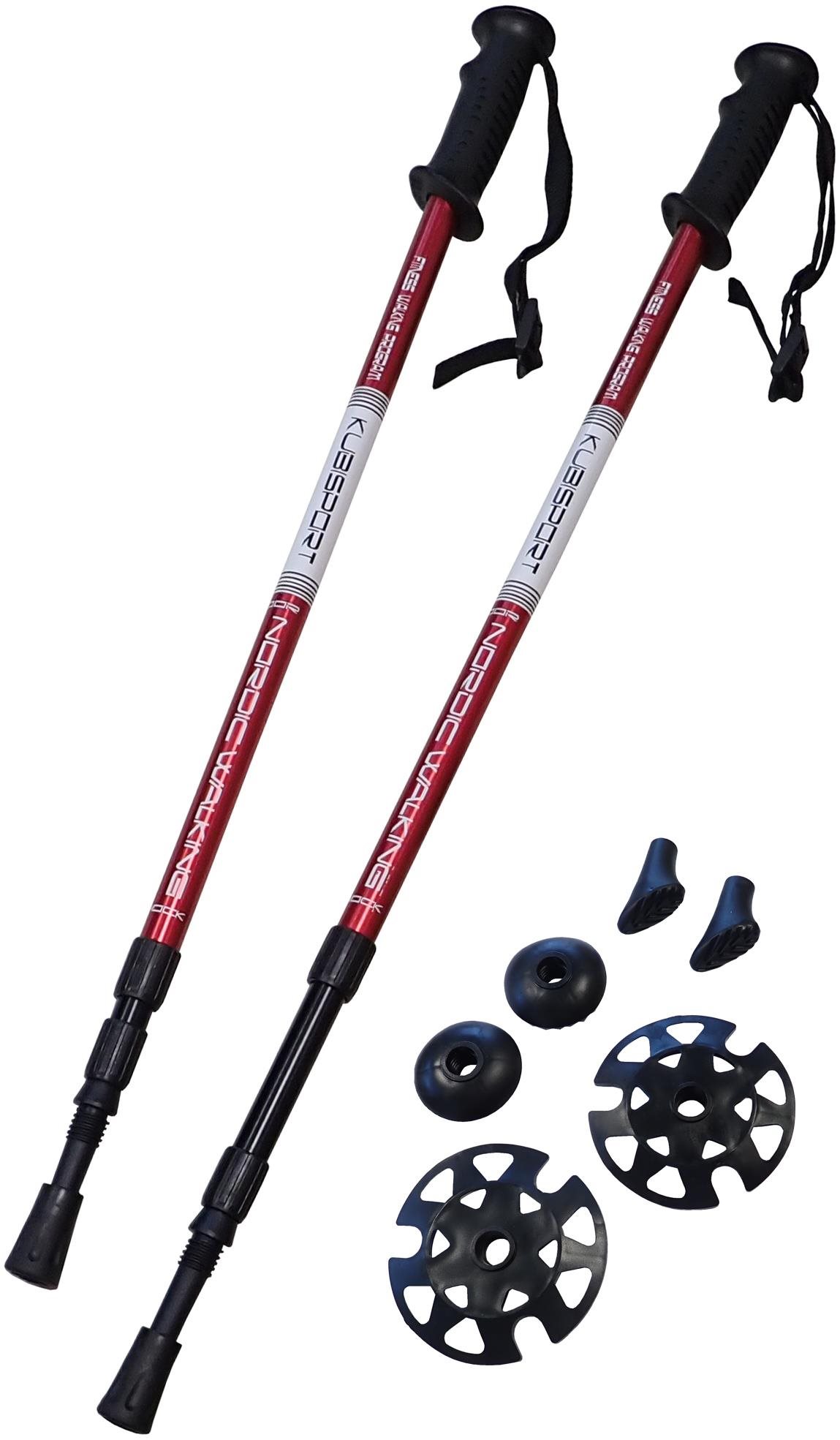 KUBIsport LTH130PK-CRV Trekingové palice