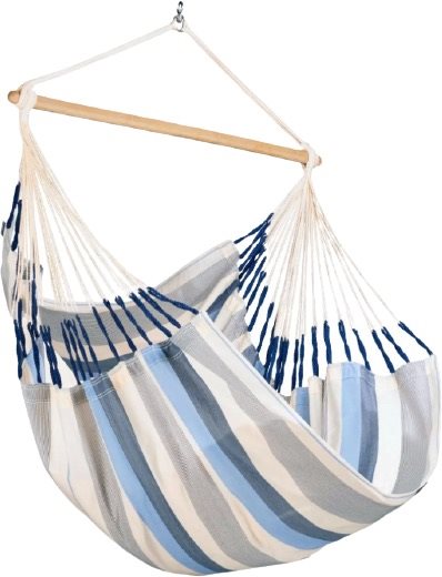 La Siesta Závesné kreslo Domingo Kingsize seasalt Závesné kreslo