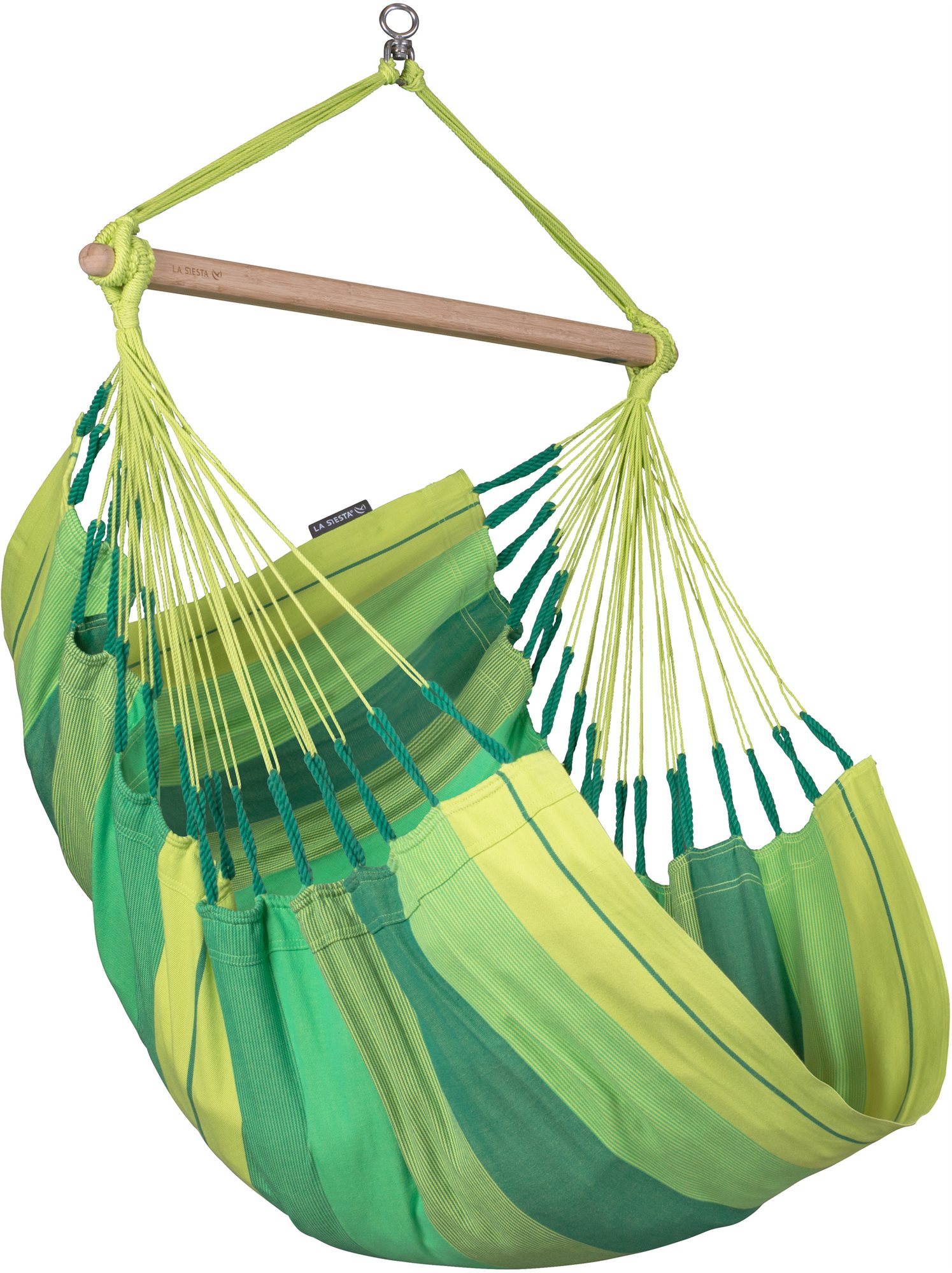 La Siesta Závesné kreslo Habana Basic Stripes jungle Závesné kreslo