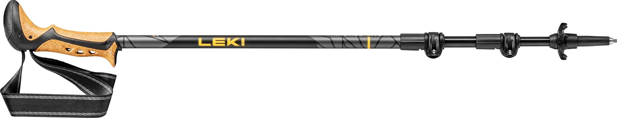 Leki Khumbu Lite mango-dark anthracite-black 100 - 135 cm Túrabot