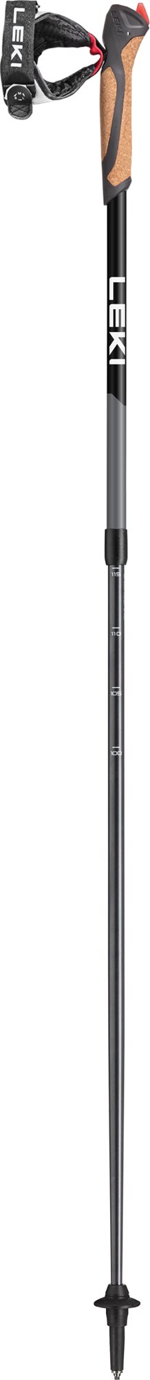Leki Spin black-silvergray-white 100 – 130 cm Nordic walking palice