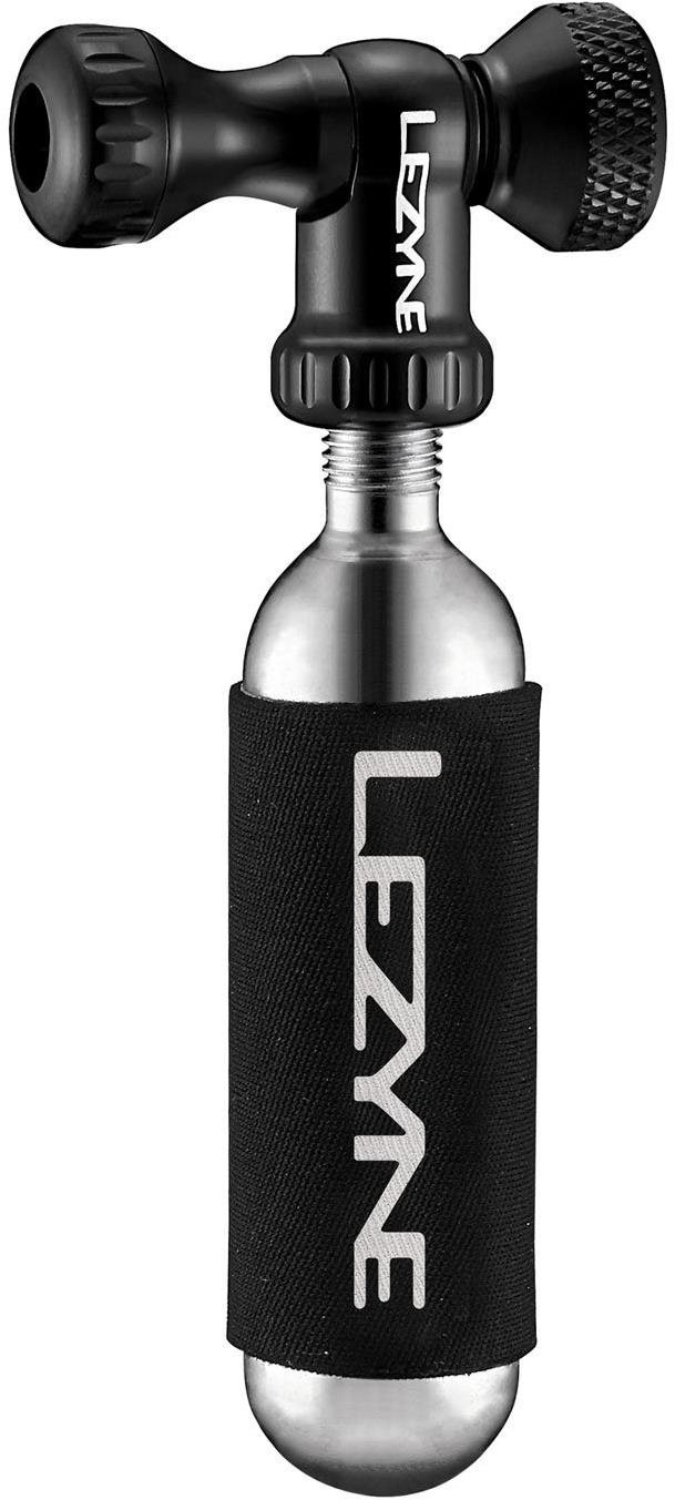 Lezyne Control Drive CO2 Black/HI Gloss + 16 g bombička Hustilka