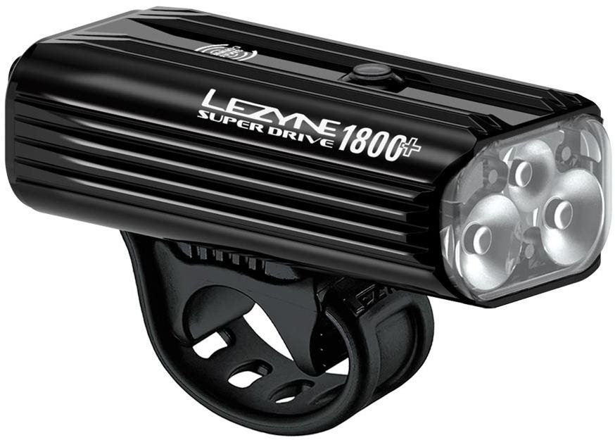 Lezyne Super Drive 1800+ Smart Front Black Kerékpár lámpa