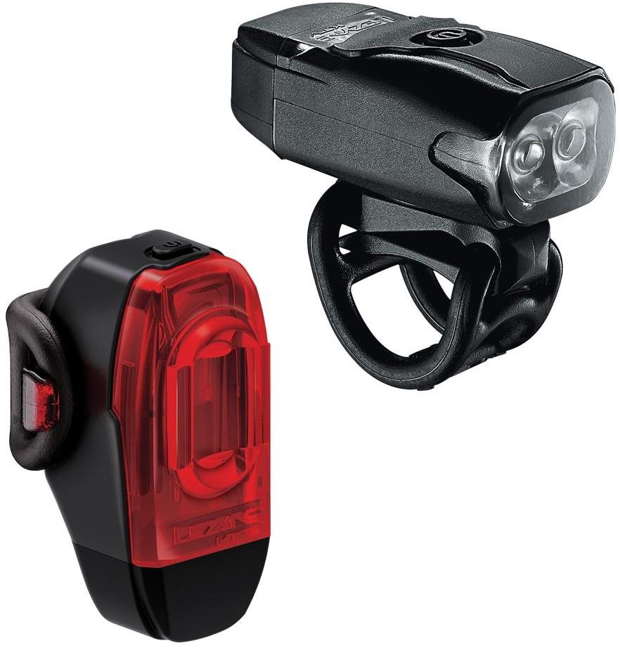 Lezyne KTV Drive / KTV Drive+ Pair Black / Black Kerékpár lámpa