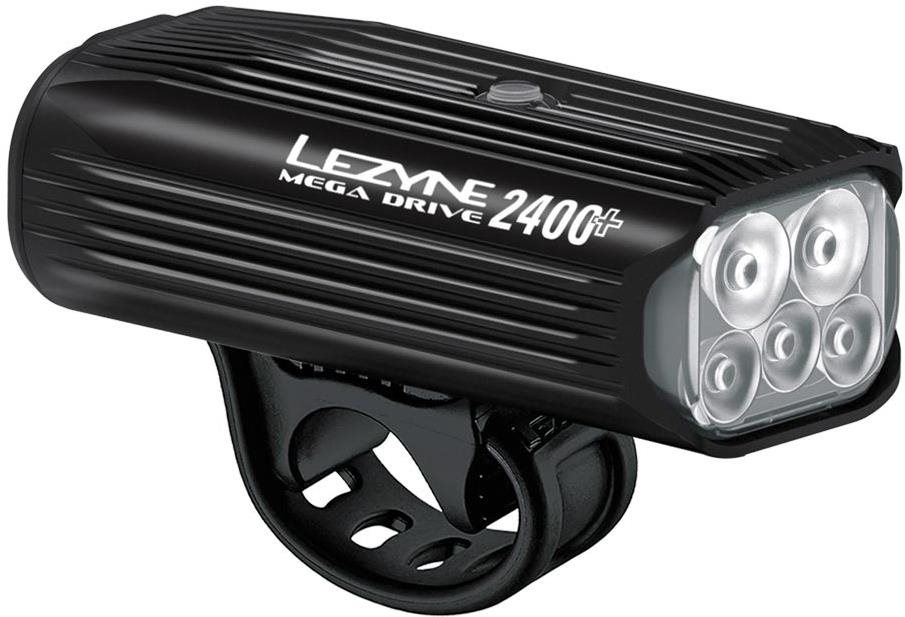 Lezyne Mega Drive 2400+ Front Black Svetlo na bicykel