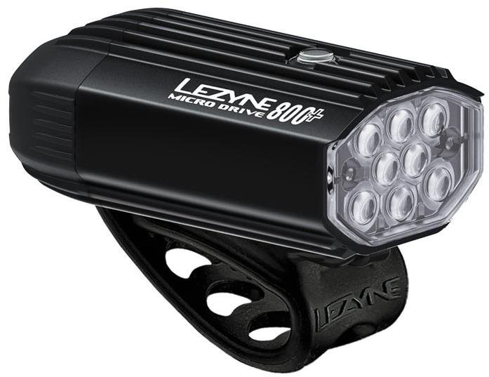 Lezyne Micro Drive 800+ Front Satin Black Svetlo na bicykel