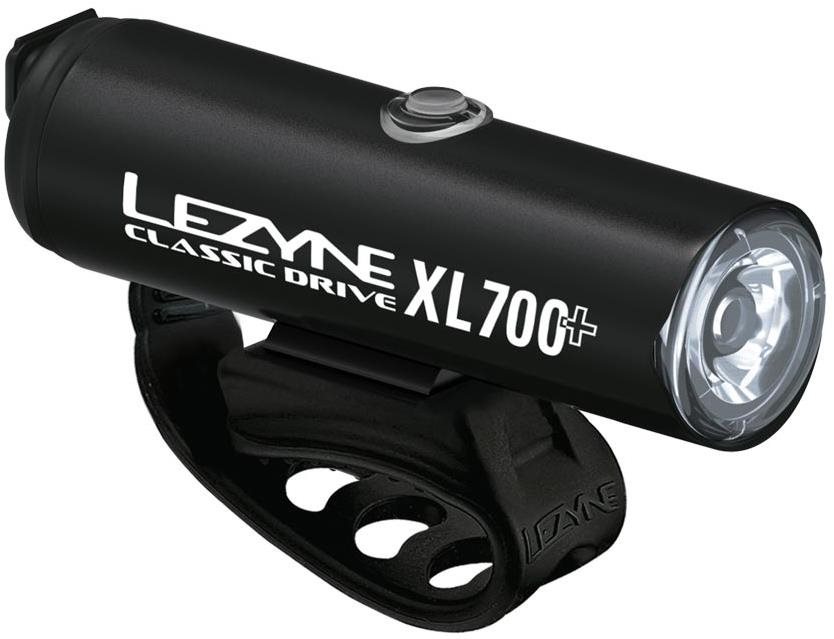 Lezyne Classic Drive XL 700+ Front Satin Black Kerékpár lámpa