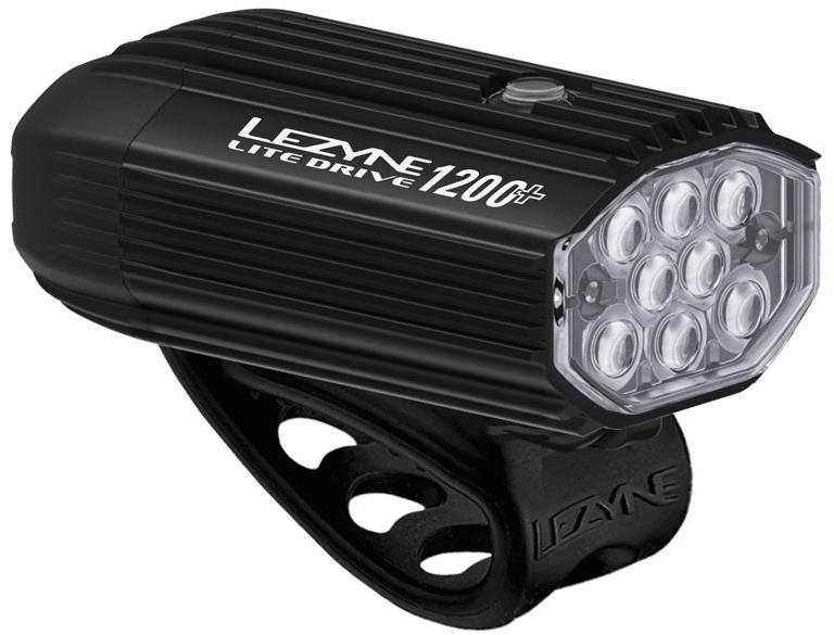 Lezyne Lite Drive 1200+ Front Satin Black Svetlo na bicykel