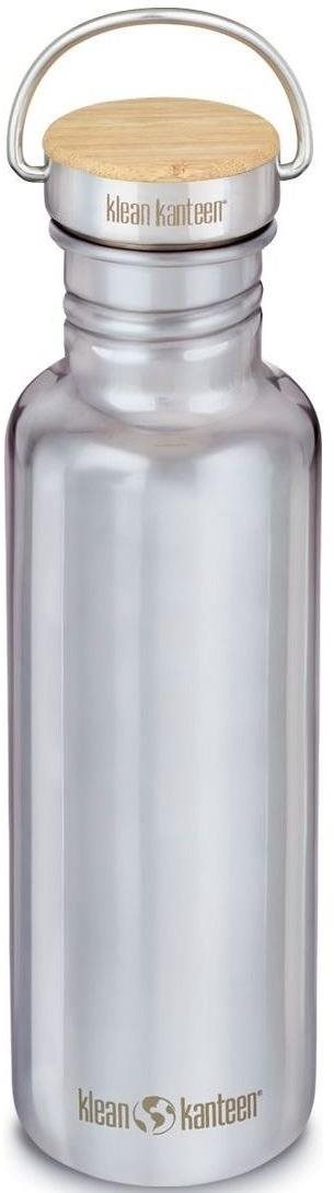 Klean Kanteen Reflect w/Bamboo Cap, mirrored stainless, 800 ml...