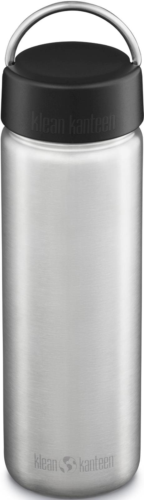 Klean Kanteen Wide w/Wide Loop Cap, brushed stainless, 800 ml Fľaša...
