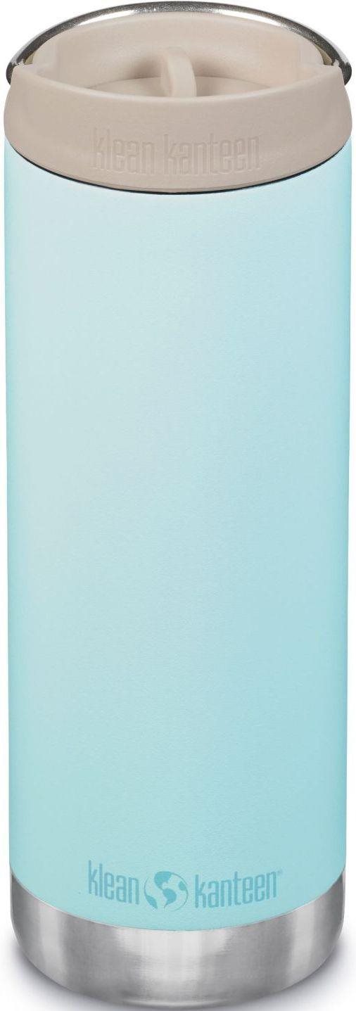 Klean Kanteen TKWide termoska w/Café Cap, blue tint, 473 ml Termoska