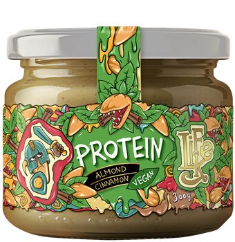 Lifelike PROTEIN Hazelnut 300 g Orechový krém