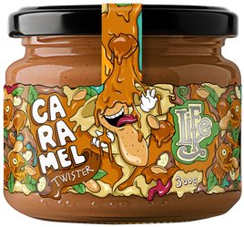 Lifelike Twister Caramel 300 g Orechový krém