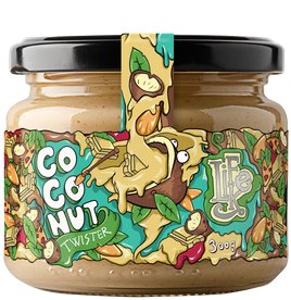 Lifelike Twister Coconut 300 g Orechový krém