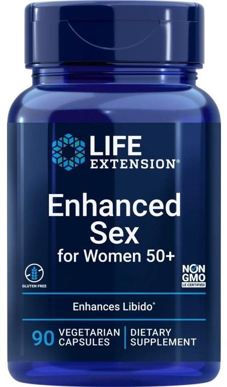 Life Extension Enhanced Sex for Women 50+, 90 kapslí Doplněk stravy