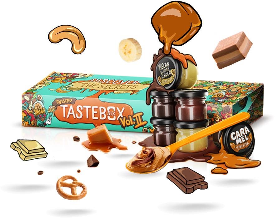 Lifelike Tastebox vol. II, 180 g Orechový krém
