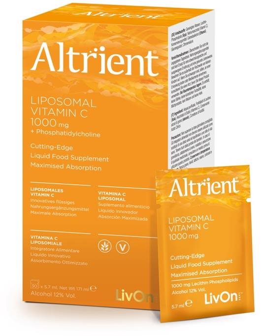 LivOn Labs Altrient™ C - lipozomální vitamín C, 30 sáčků, doplněk...