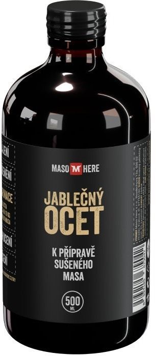 Maso Here – Jablčný ocot na prípravu sušeného mäsa 500 ml Sušené mäso