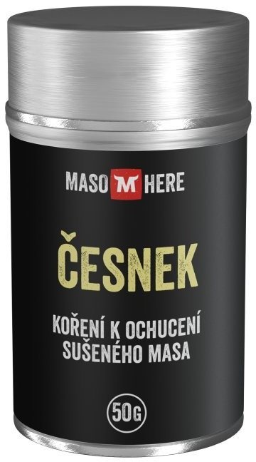 Maso Here – Príchuť Cesnak 30 g Sušené mäso