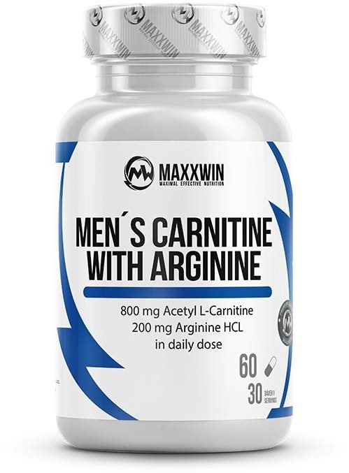 MAXXWIN Men´s carnitine with arginine, 60 kapslí Spalovač tuků