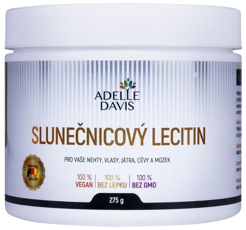 Adelle Davis Slunečnicový lecitin, práškový, 275 g  Doplněk stravy