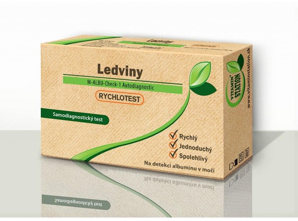 VITAMIN STATION Rýchlotest Ľadviny Domáci test