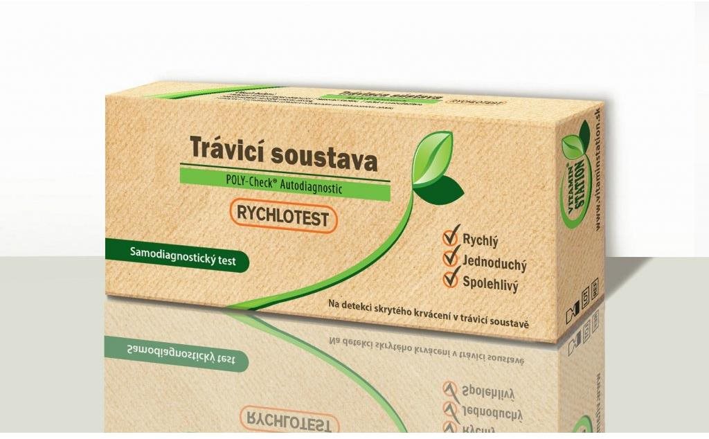 VITAMIN STATION Rýchlotest Tráviaca sústava Domáci test