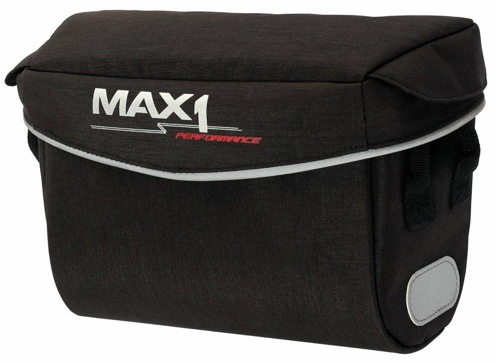 MAX1 Smarty - brašna na riadidlá, čierna Taška na bicykel