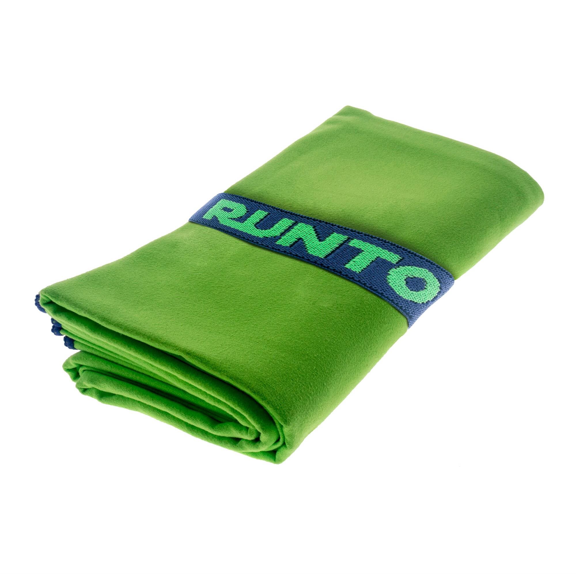 RUNTO rýchloschnúci uterák 80 × 130 cm neónovo zelený Uterák