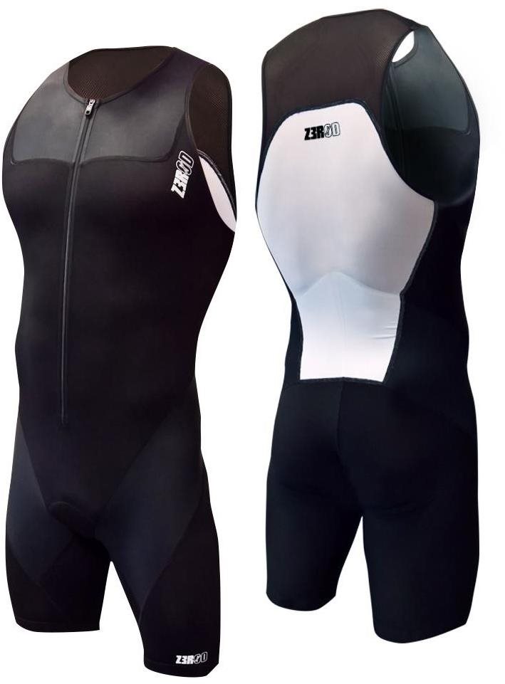 ZEROD Start Trisuit Front Zip Black series S Cyklodres