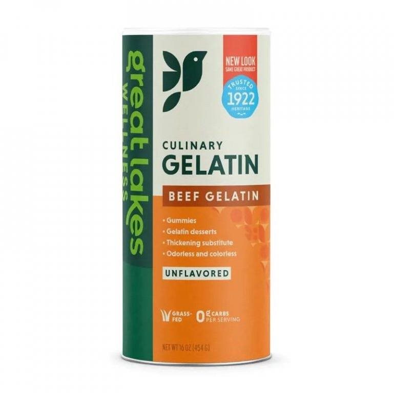 Great Lakes Želatina bez příchuti, 454 g Kloubní výživa
