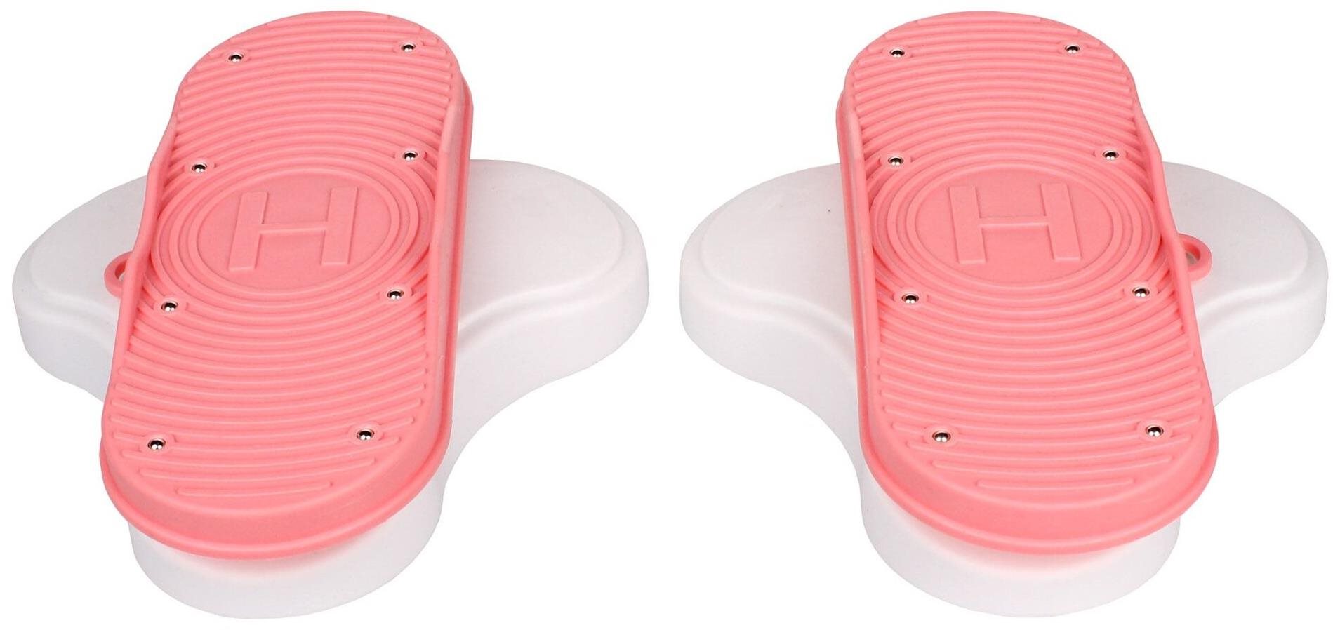 Waist Shape, rotačné disky ružové 1 pár Rotačný disk