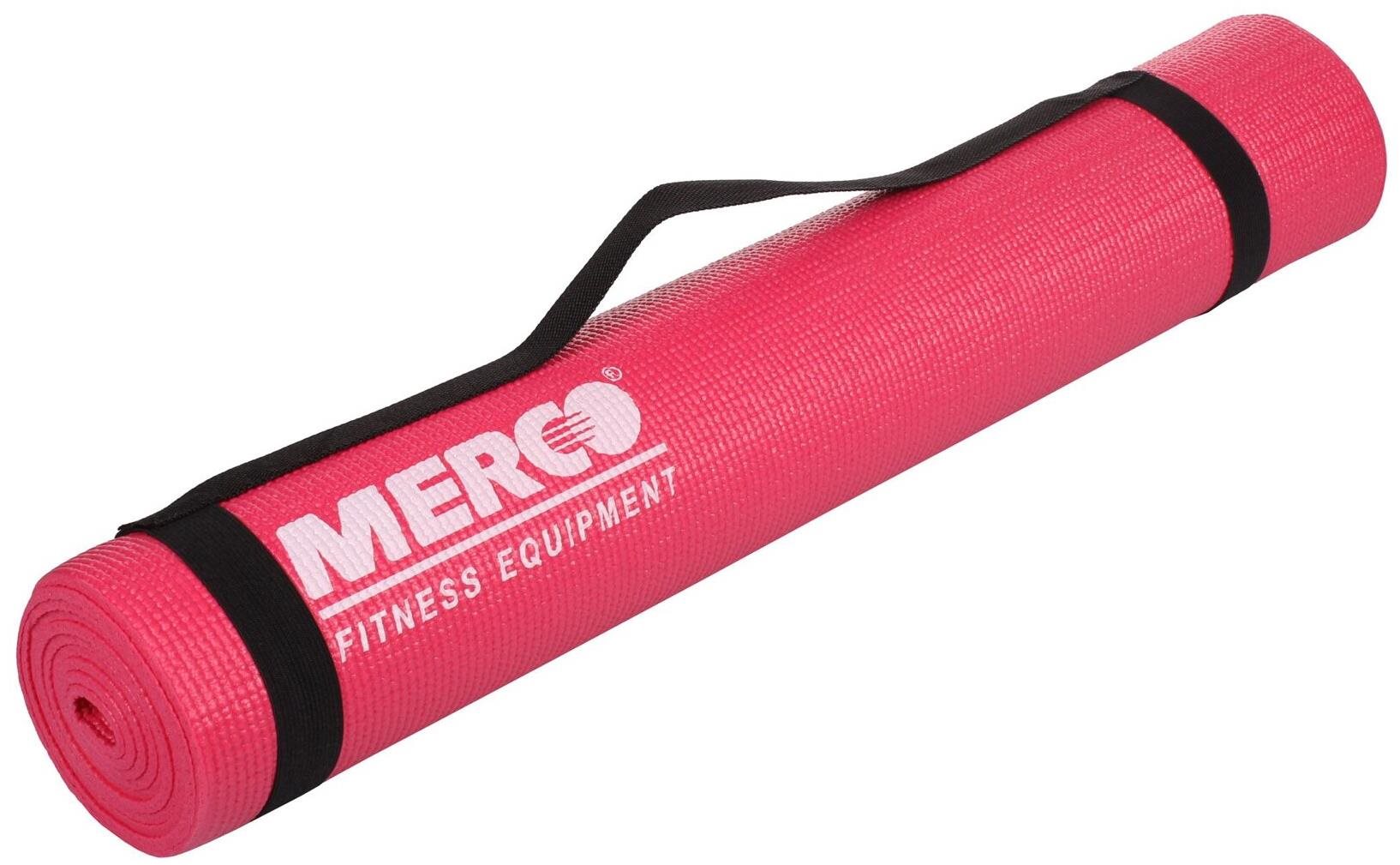 MERCO Multipack 2 ks Yoga PVC 4 Mat růžová Podložka na cvičení