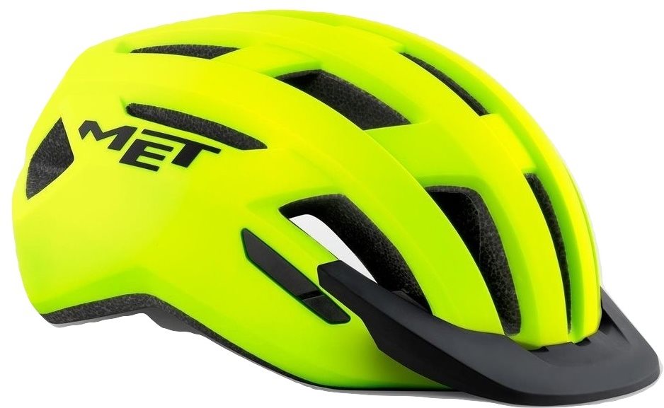 MET ALLROAD reflex žltá matná S Prilba na bicykel