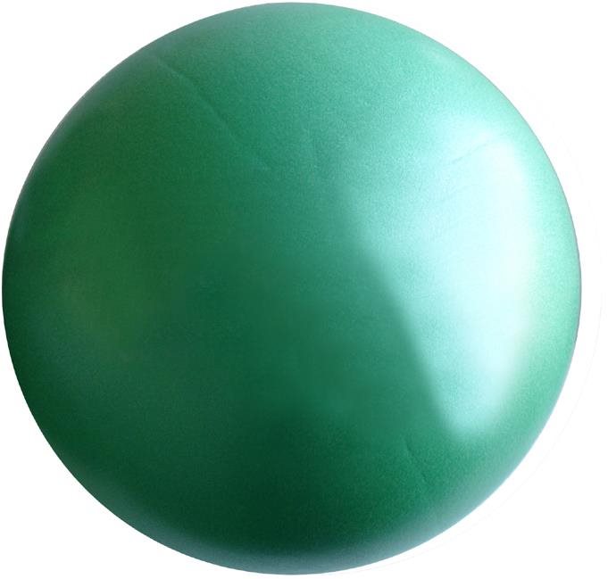 KUBIsport - Míč Overball 30 cm, zelený Overball
