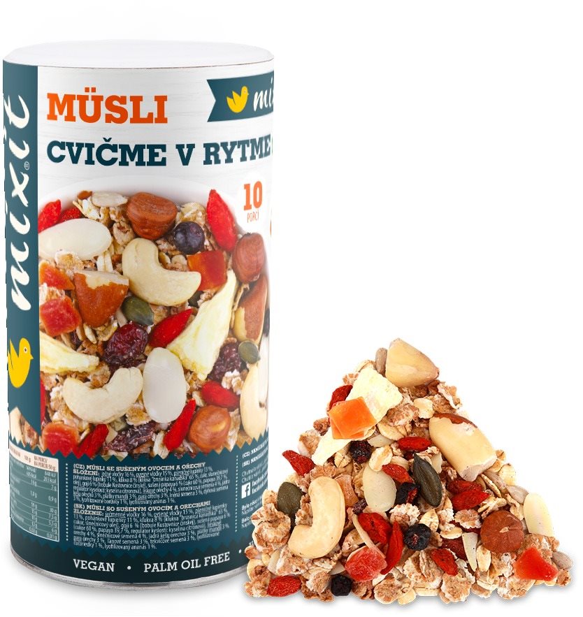 Mixit Cvičme v rytme Müsli