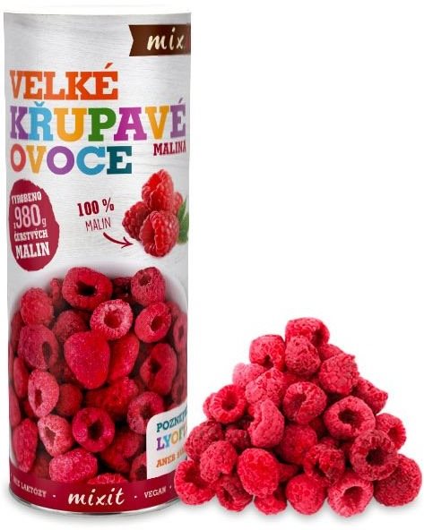 Mixit Veľká chrumkavá malina 140 g Lyofilizované ovocie