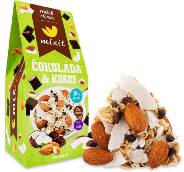 Mixit Müsli Classic - Čokoláda & kokos Müsli